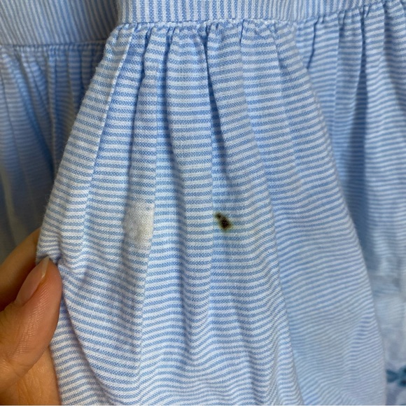 Draper James Embroidered Belted Dress 4 - Picture 12 of 12